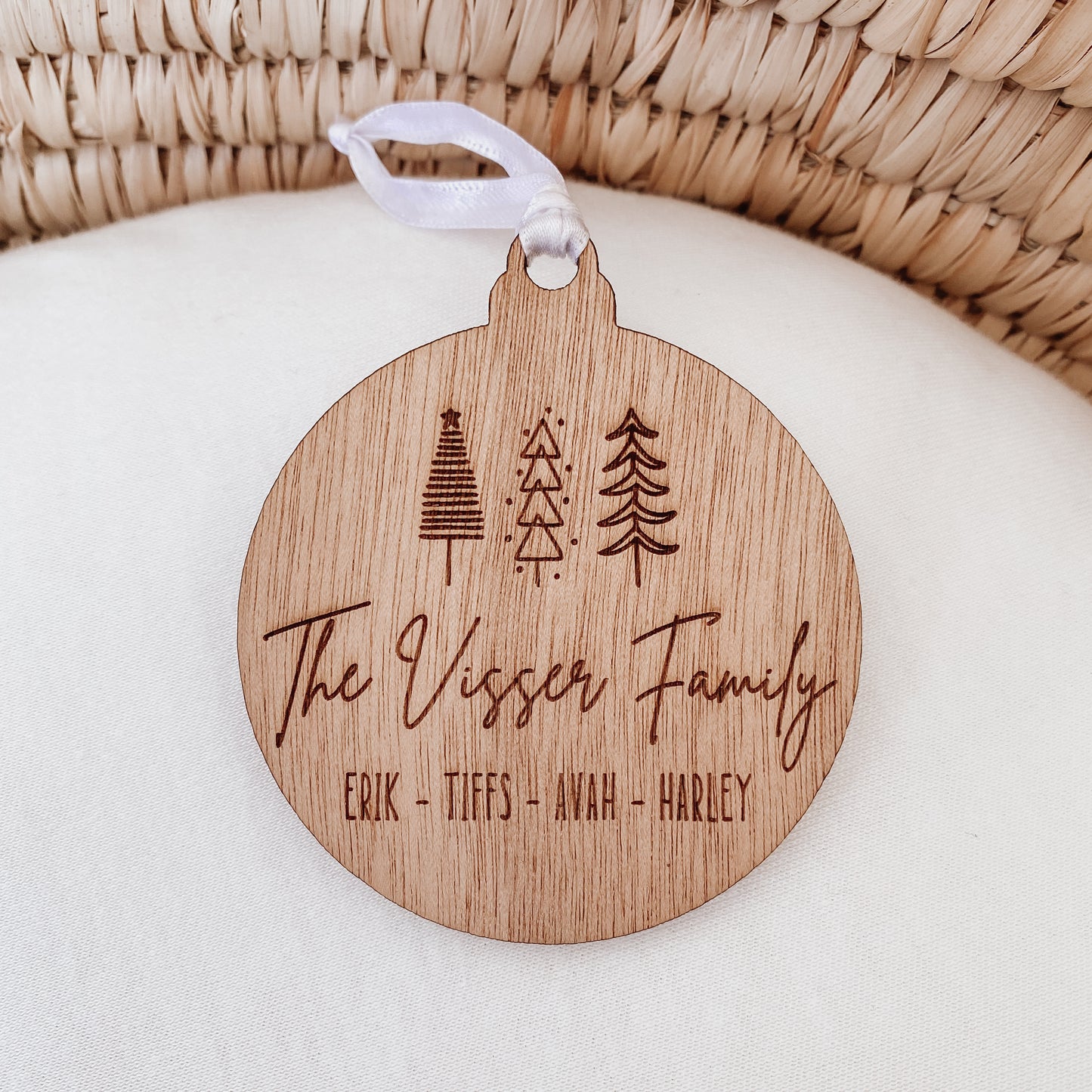 Personalised Family Ornament