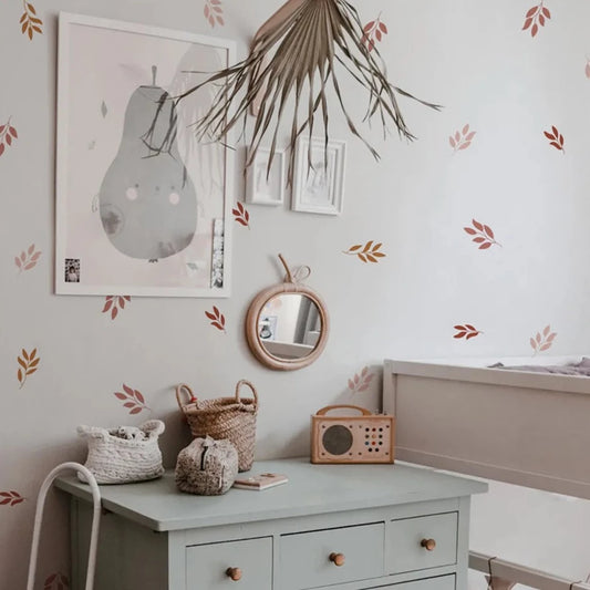 Botanical Leaves Wall Stickers