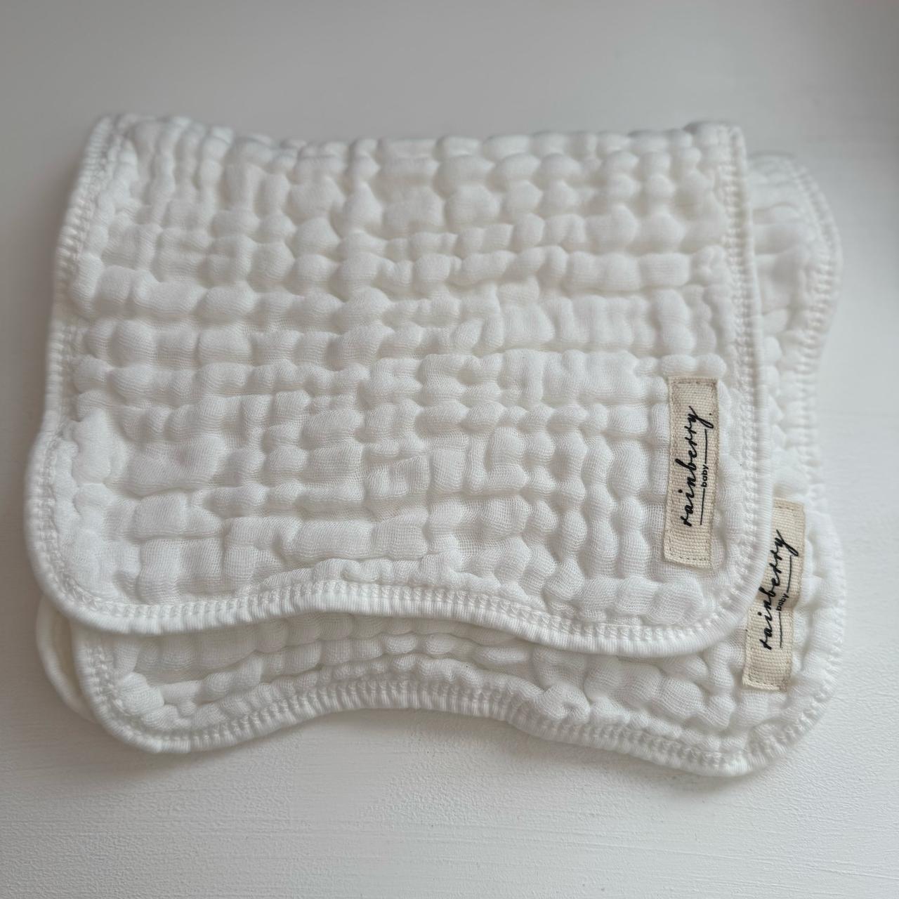 Cotton Burp Cloths - 2 pack