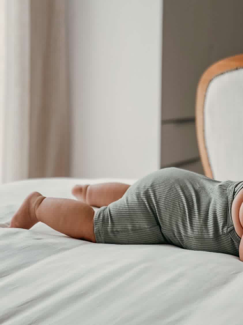 Olive Ribbed Romper
