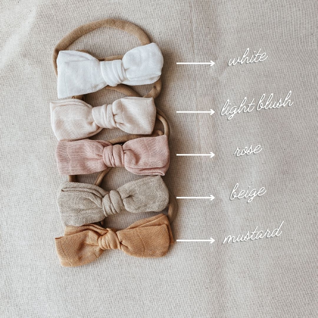 Cotton Bow Headband