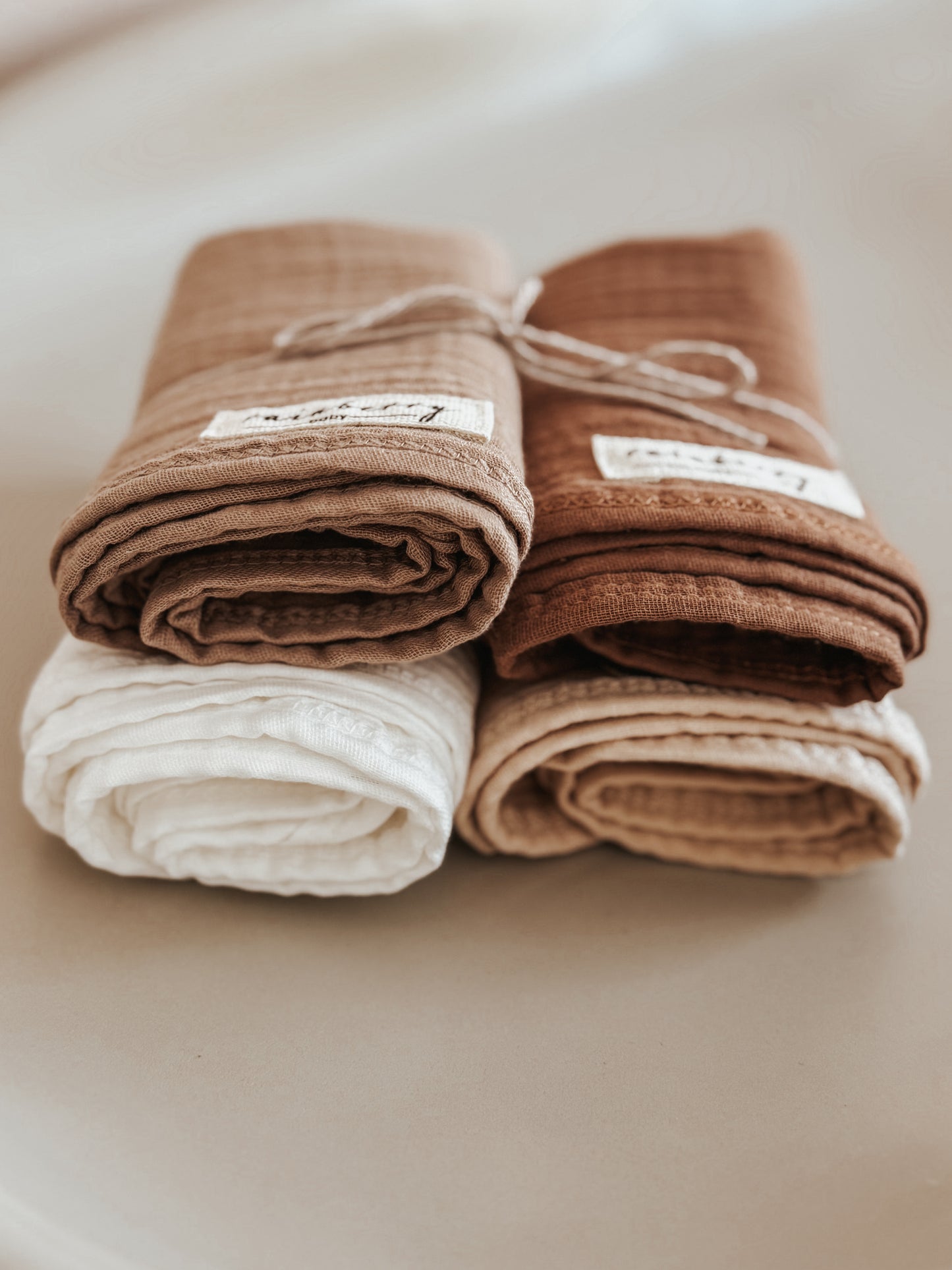 Cotton Burp Cloths - 4 pack