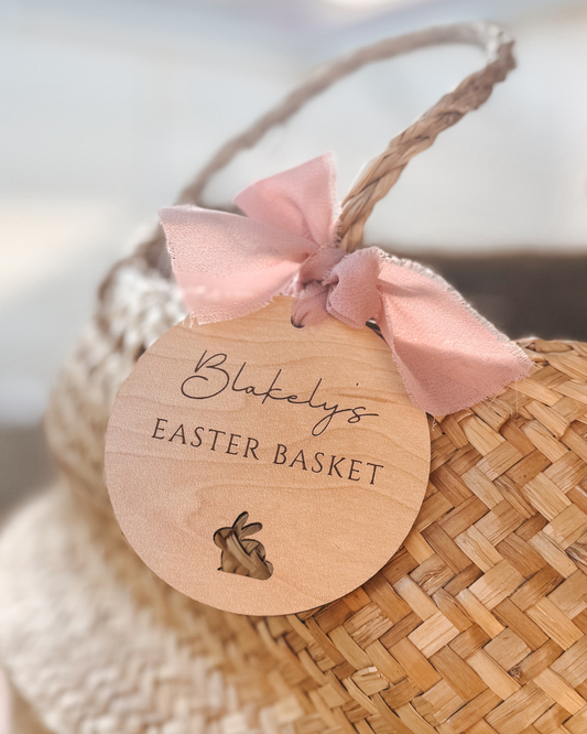 Easter Basket Name Tag