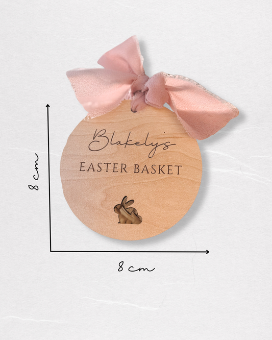 Easter Basket Name Tag