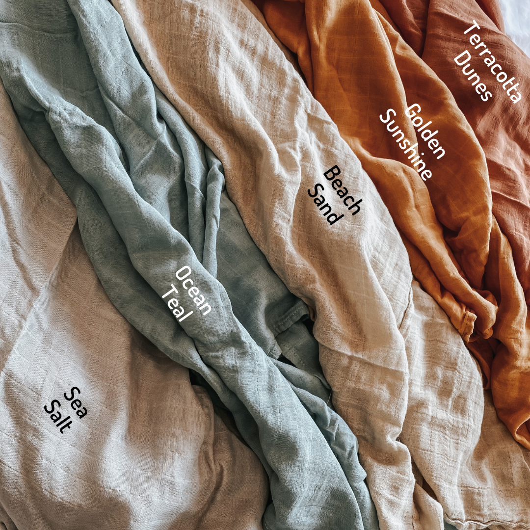 Mix & Match Bamboo Swaddle Blankets