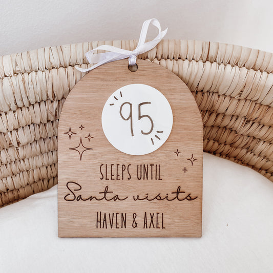 Personalised Santa Countdown