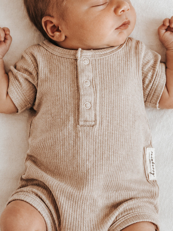 Ribbed Romper