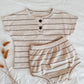 Waffle Stripe Set