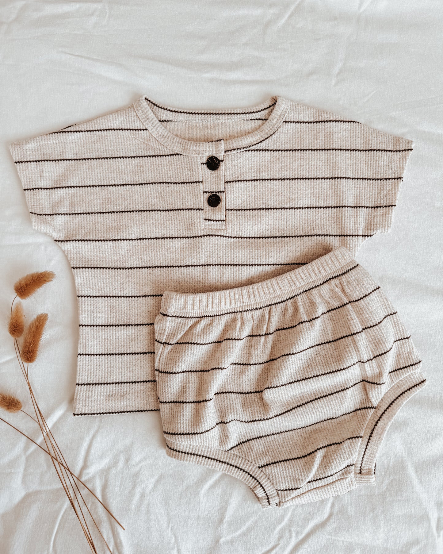 Waffle Stripe Set