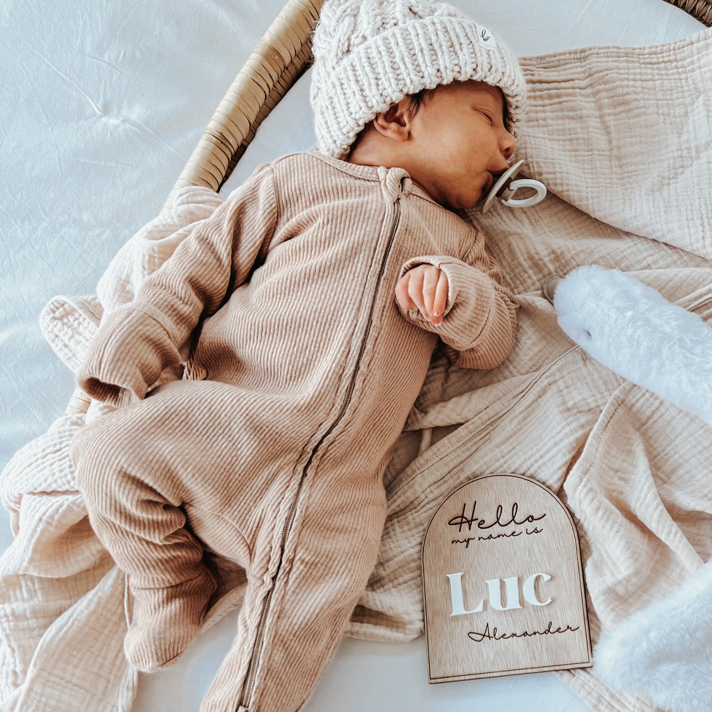 Name plaque / Birth announcement