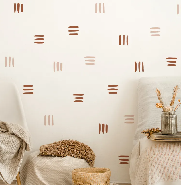 Neutral Lines Wall Stickers