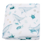 Illustrated Bamboo Muslin Swaddle Blankets