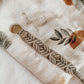 Signature Swaddle Blanket + Macrame Dummy Clip