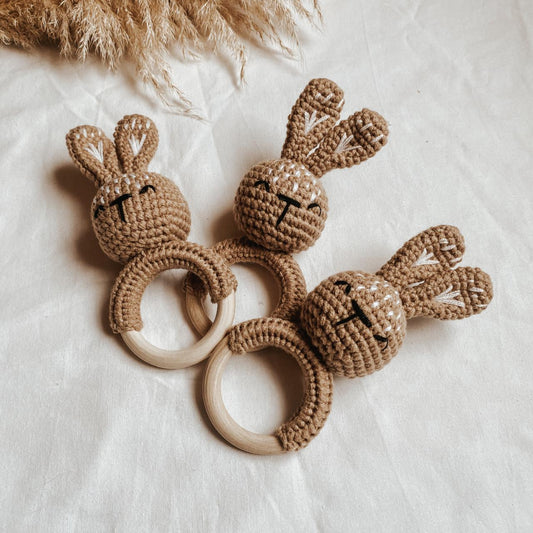 Crochet Rabbit Rattle