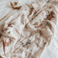 Illustrated Bamboo Muslin Swaddle Blankets